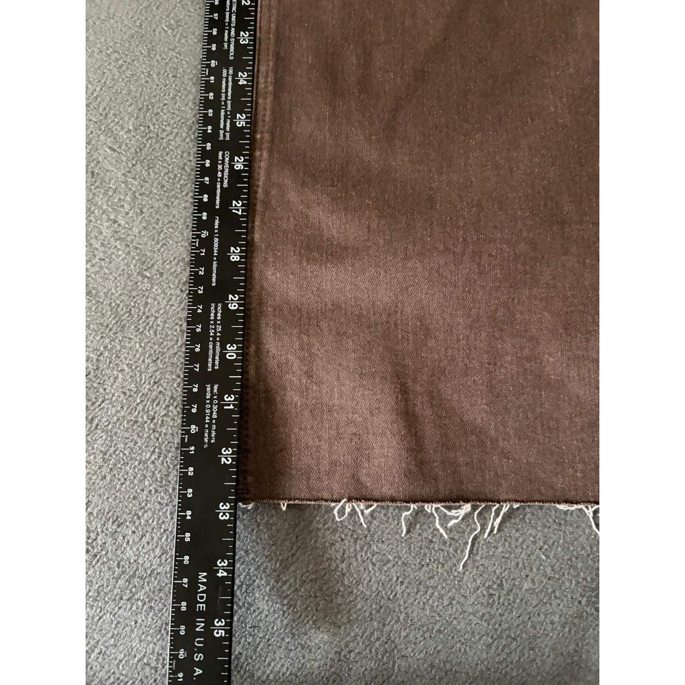 Judy Blue Retro Wide Leg Jeans Brown High Rise Raw Hem 13/31 JB881008 C-CO NEW - Picture 8 of 9
